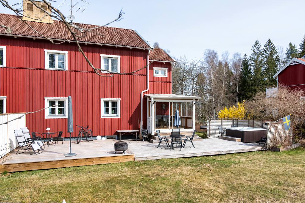 12. Ho╠ejt ho╠ejden pa╠e villa genom takpa╠ebyggnad