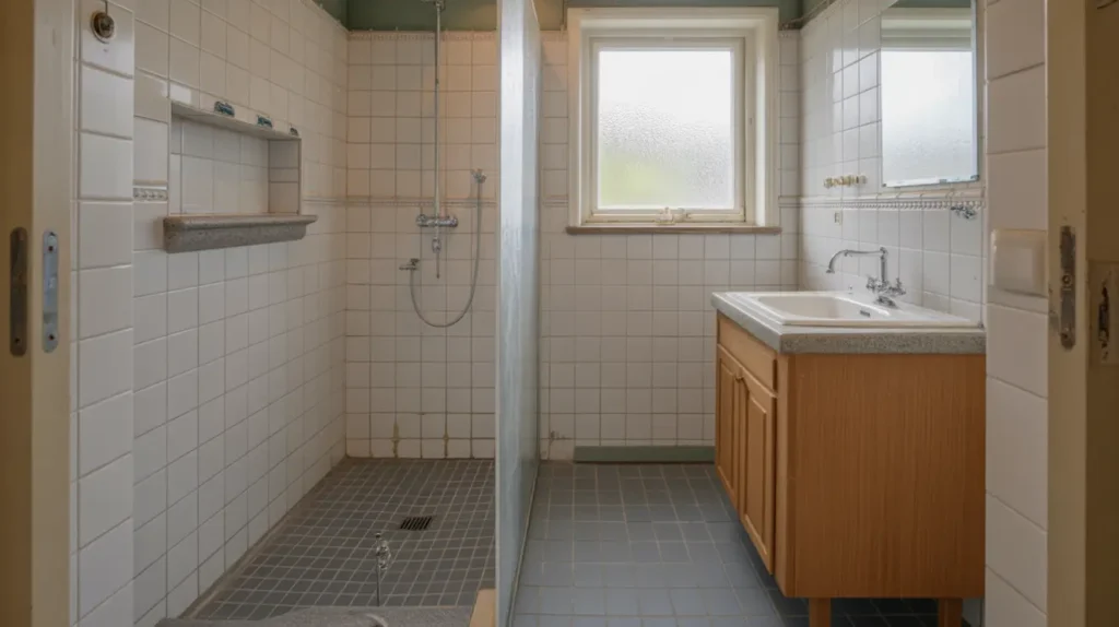 komplett badrumsrenovering med t tskikt och klinker i bj rkhagen hammarbyh jden